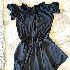 Ramy brook silk like mini dress size S great condition